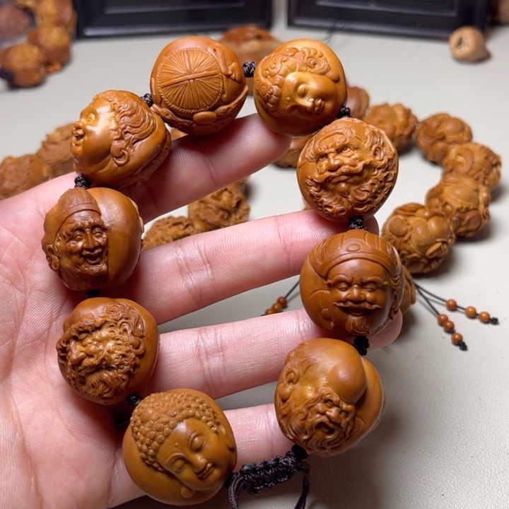 至***尊橄榄核手串橄榄核