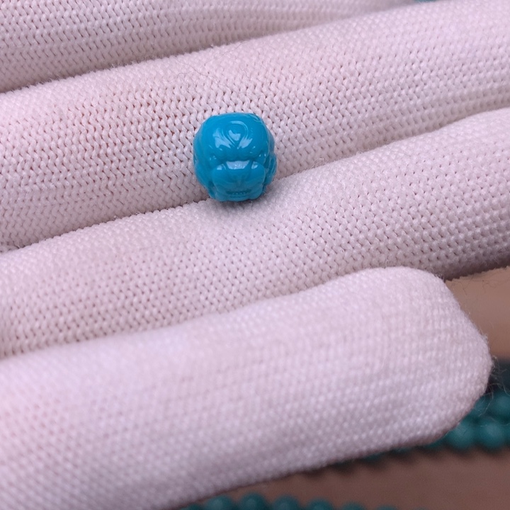 绿松石兽珠8.8未镶嵌