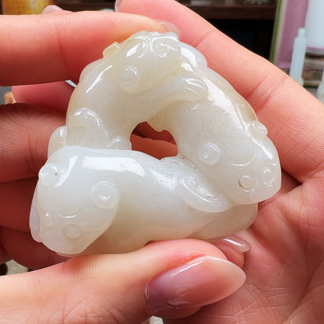 颈饰未镶嵌和田玉