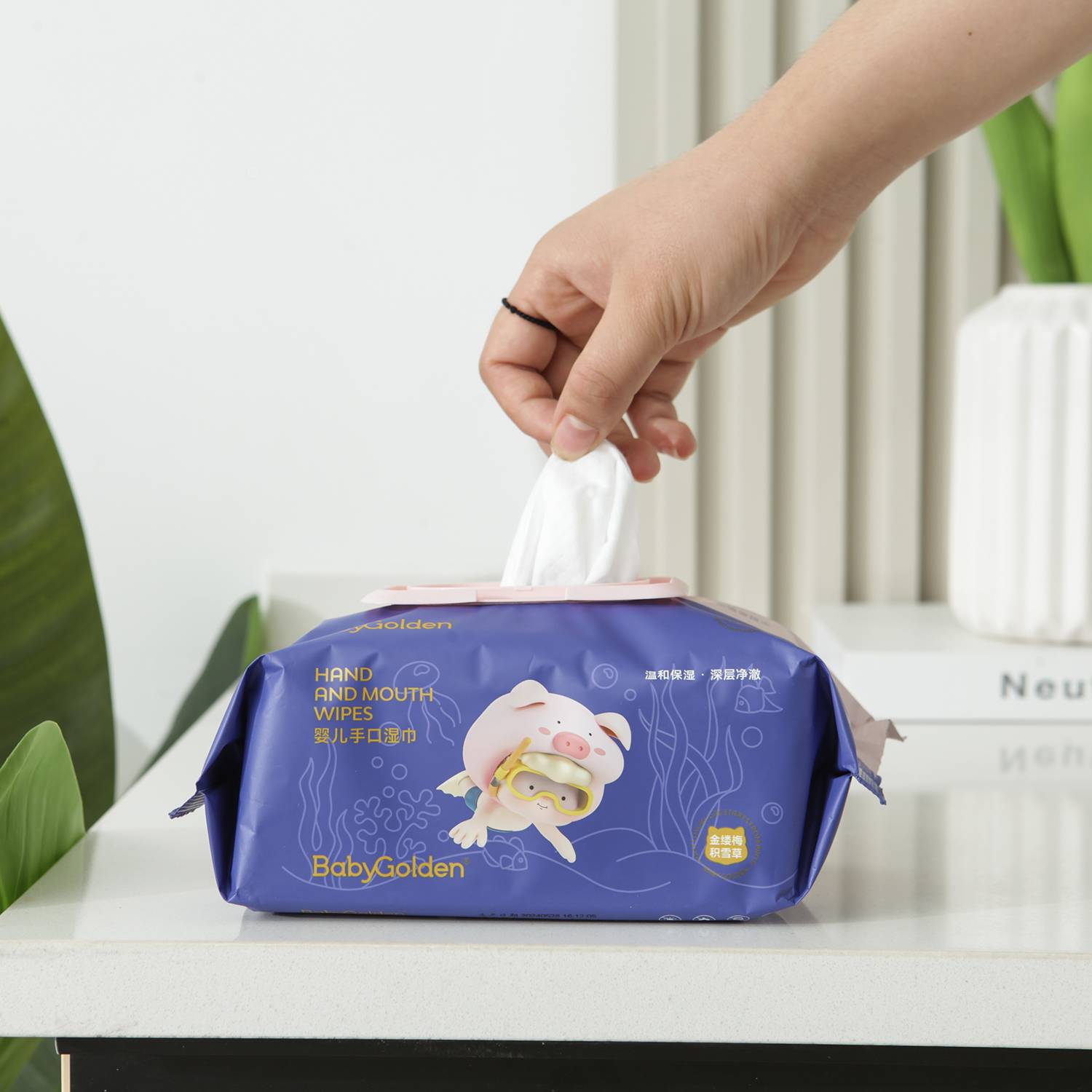 BG家-婴儿手口湿巾（一包）