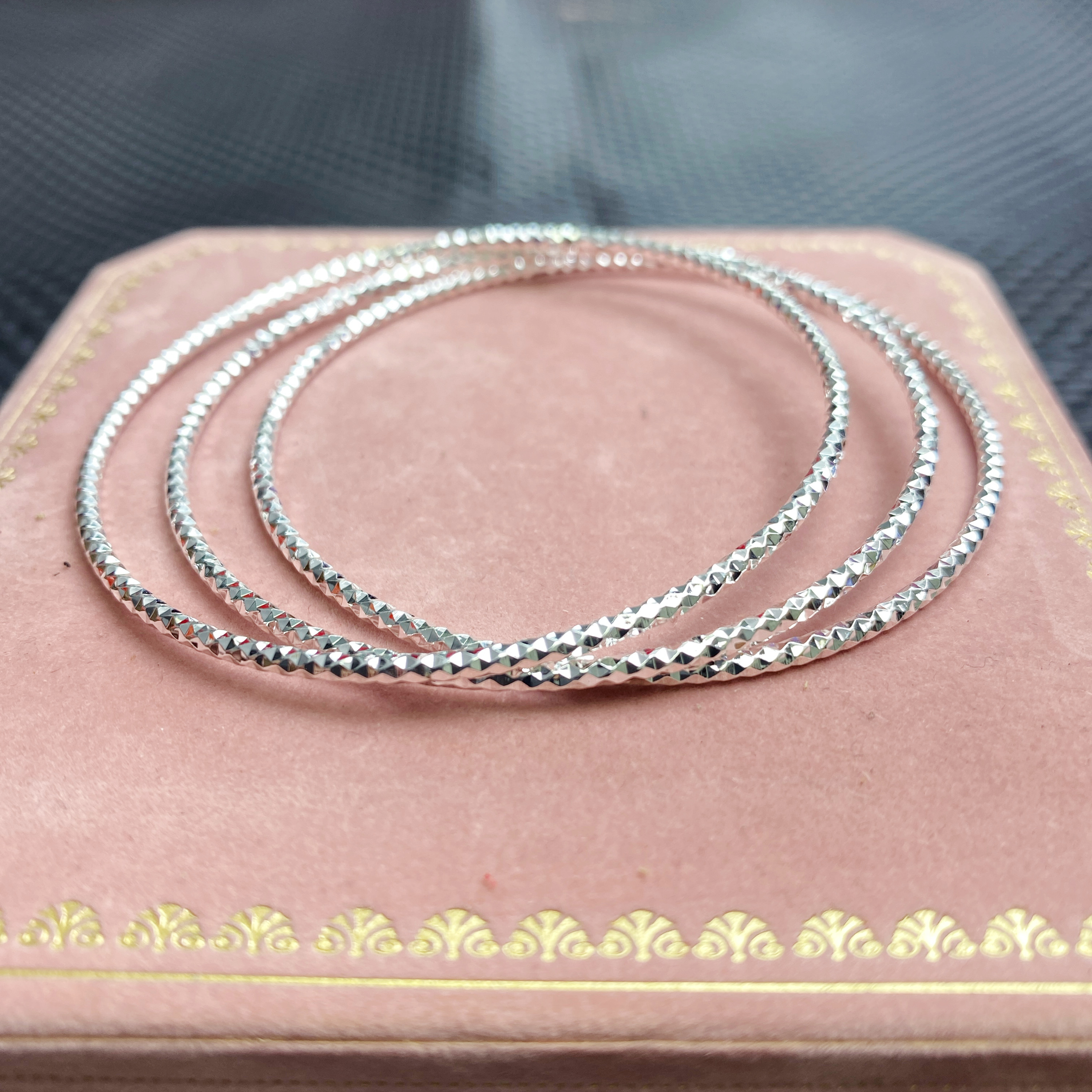 7009 碎冰冰满天星三生三世银手镯