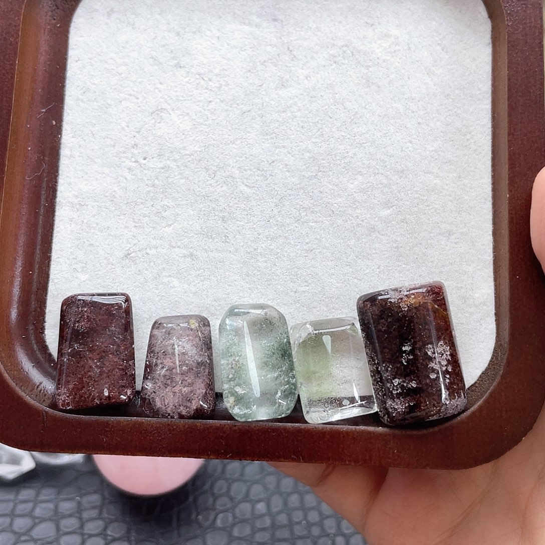 未镶嵌珠宝半成品发晶57幽灵无事牌