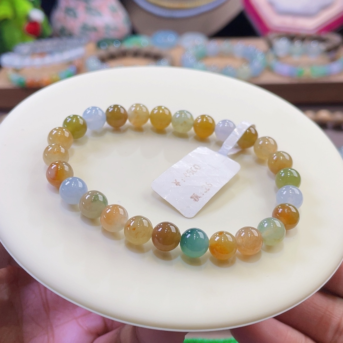 【闪购商品】翡翠颈饰未镶嵌特色珠