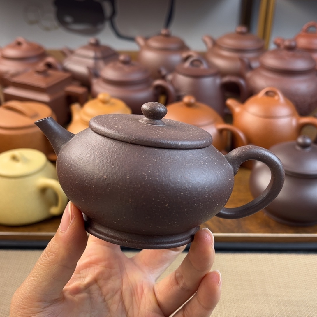 紫砂茶壶手工制作工艺精湛150c