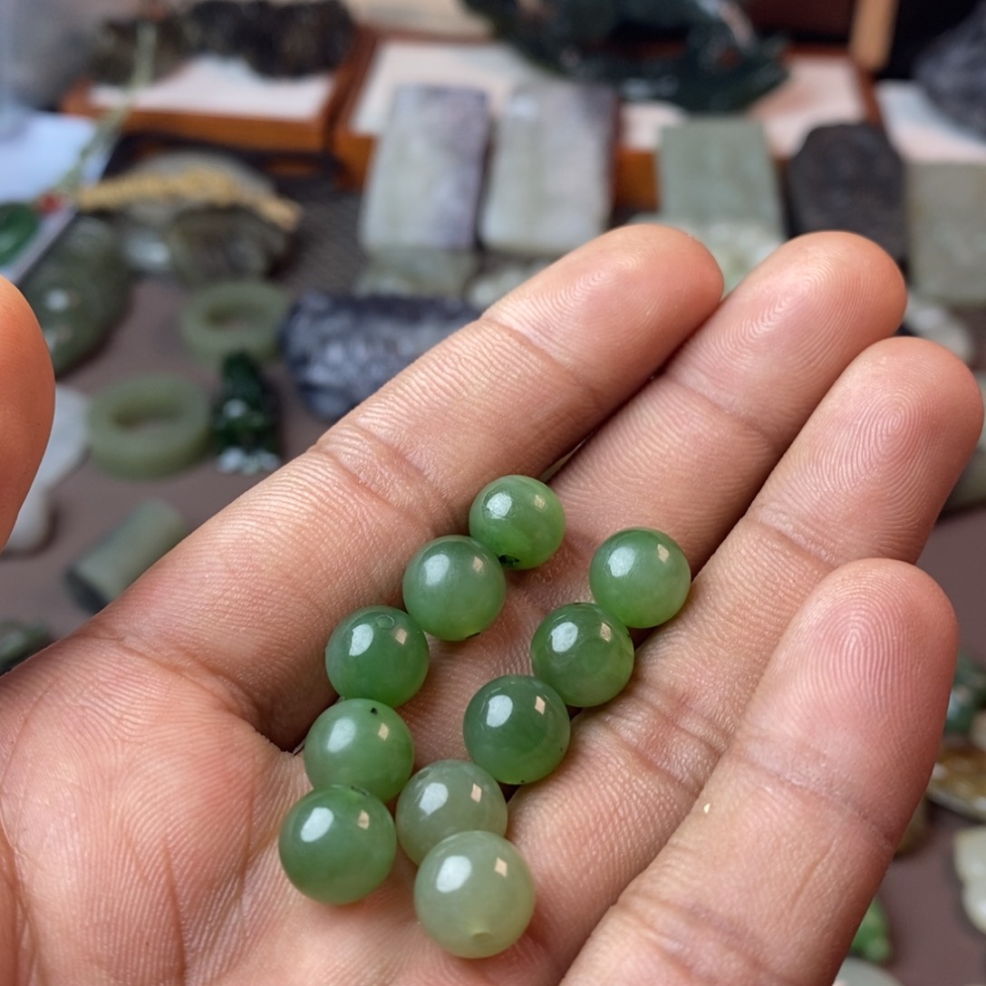 和田玉颈饰未镶嵌欧**鲤