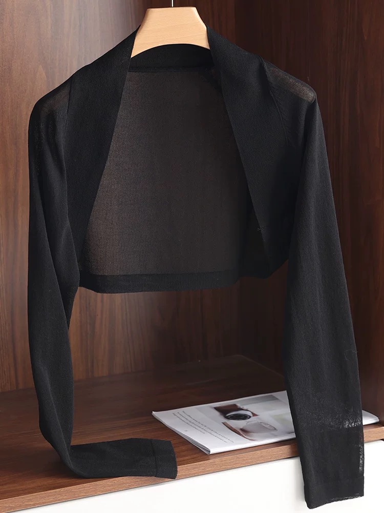 ZZ810珍珍家高级感气质时尚天丝披肩外搭薄款