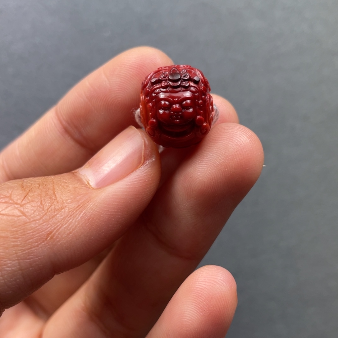 南红玛瑙未镶嵌配饰13.3mm