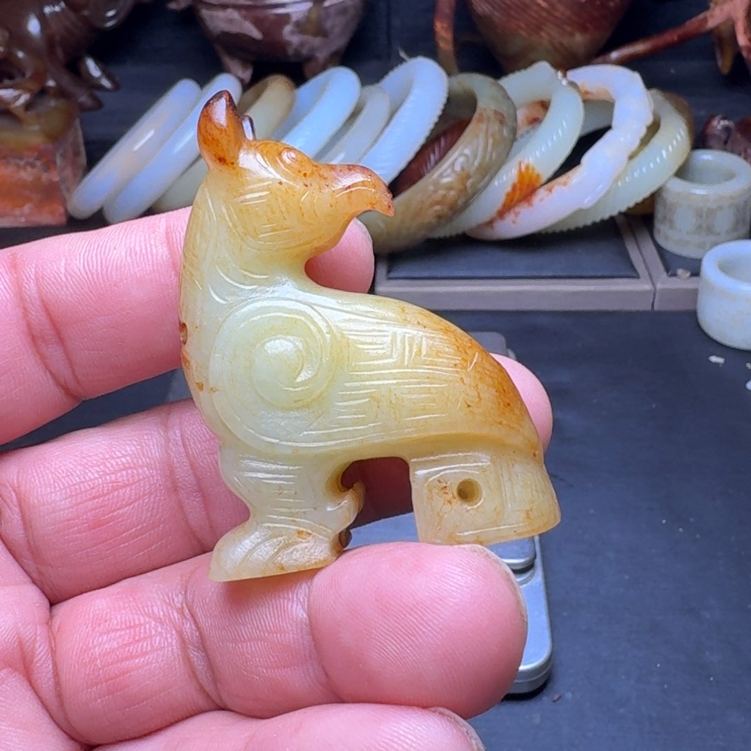 和田玉挂件未镶嵌