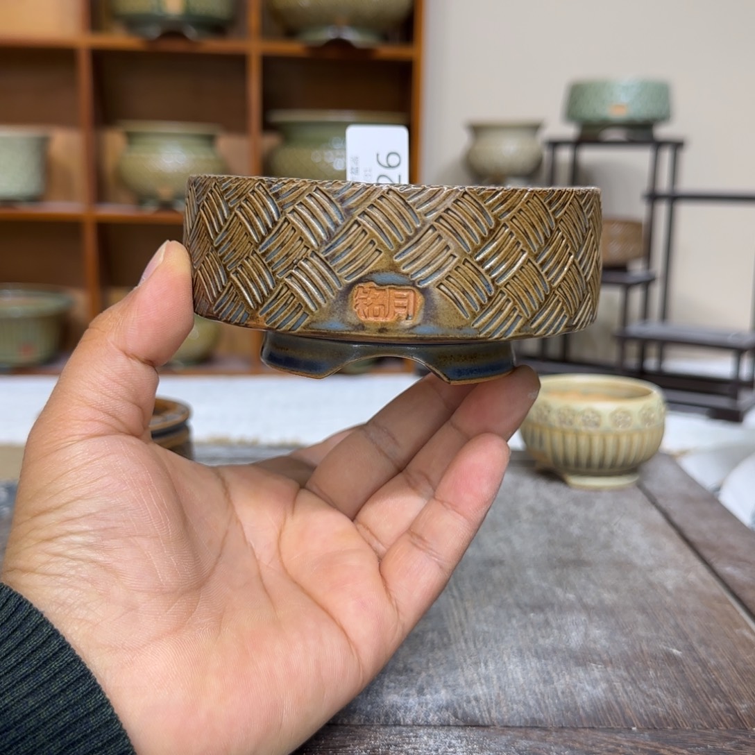 手工花盆 026 内口口径 10 cm 