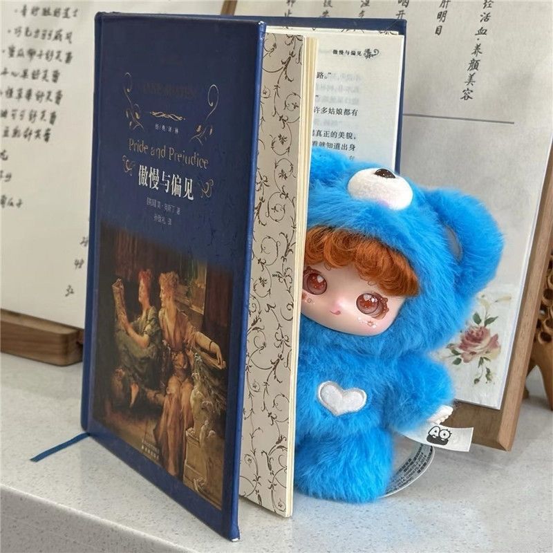 正版现货哇撒米关节可动毛绒系列盲盒潮玩可爱摆件挂件娃娃复古
