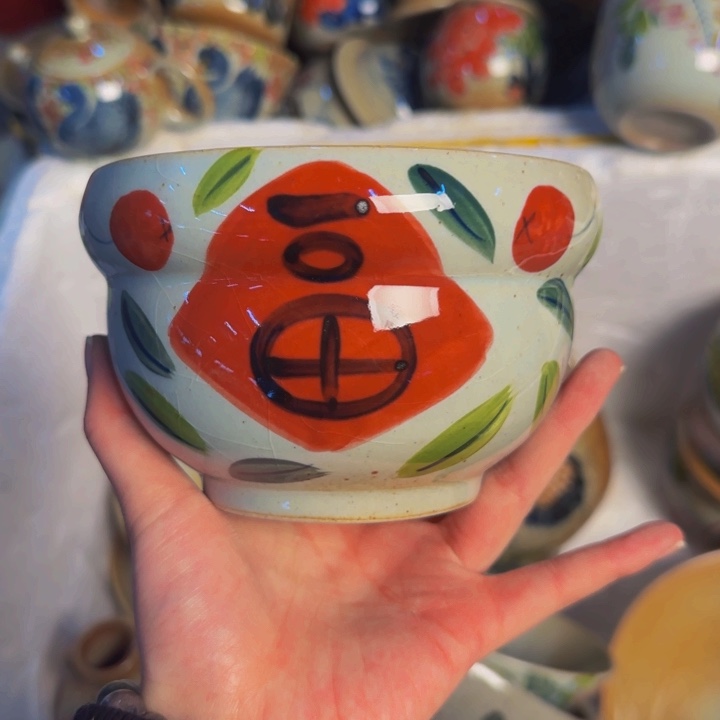 瓷片景德镇陶瓷手工手绘