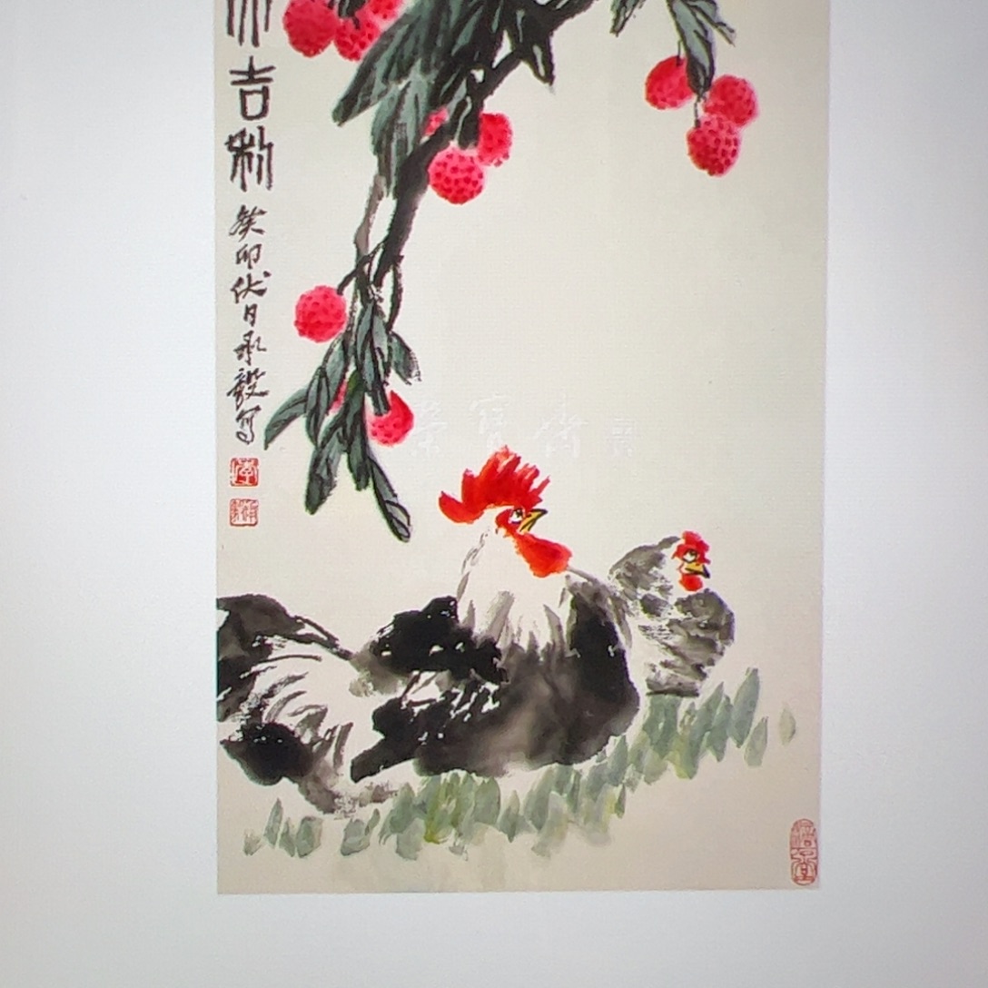 国画H****（w4192）公鸡 书画3