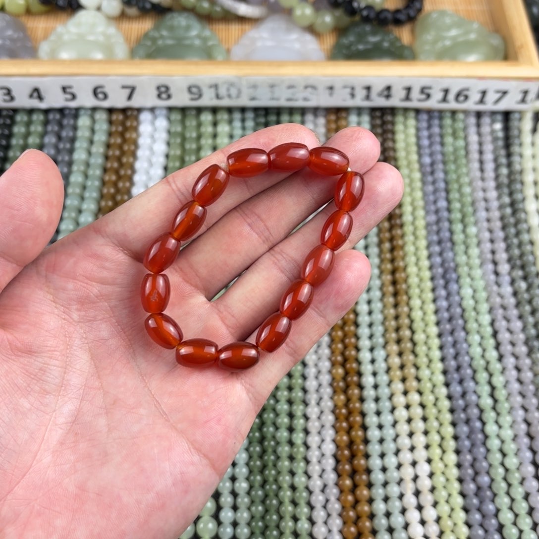 玛瑙/玉髓未镶嵌手链