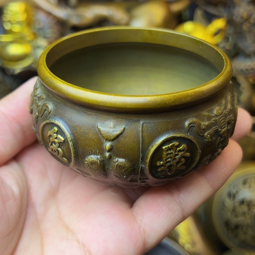 精品铜器精美文玩摆件