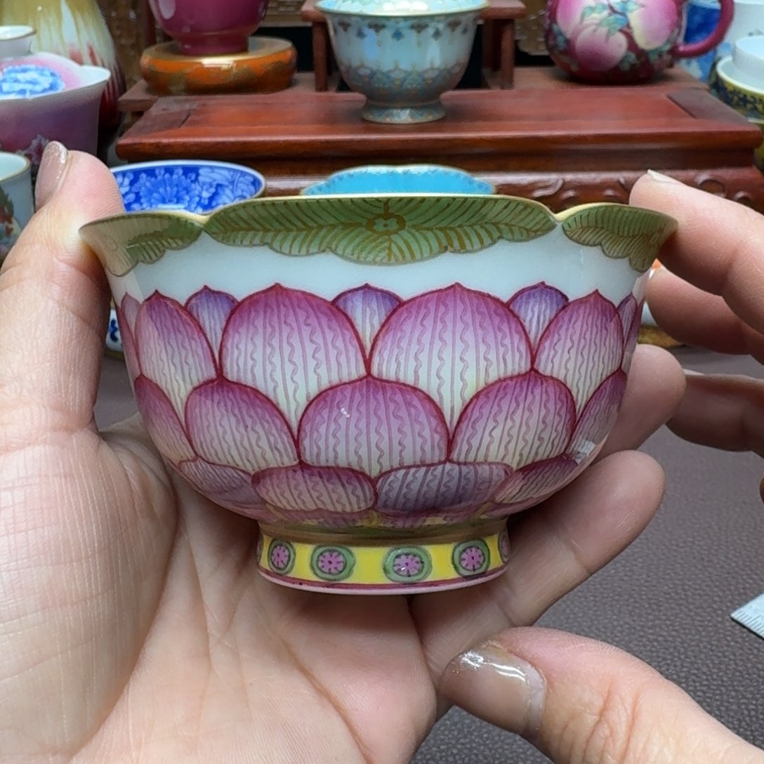 瓷片景德镇仿古手工制作精品展示