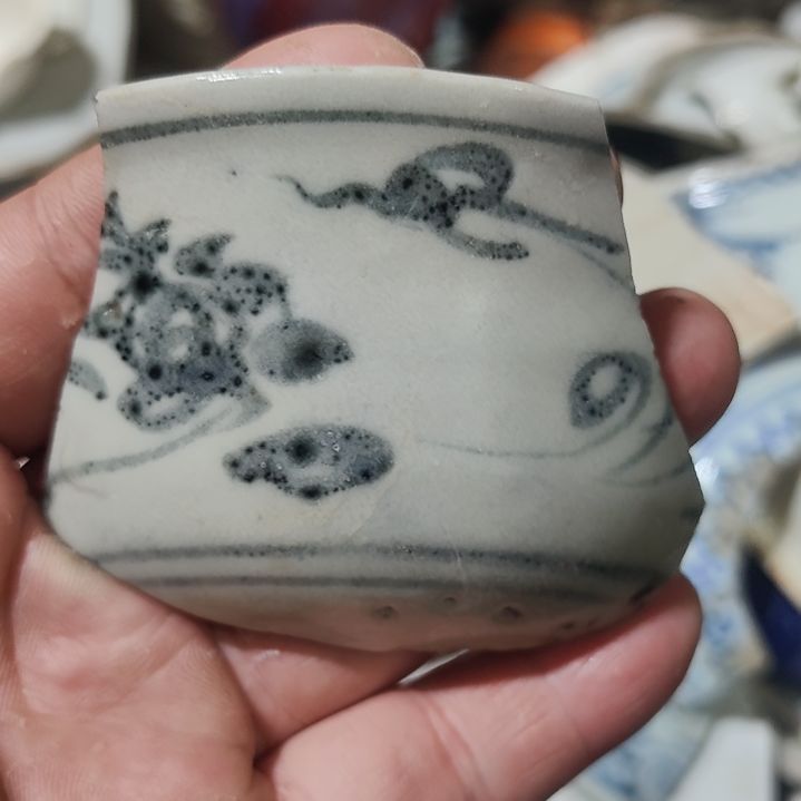 陶瓷手工茶杯摆件