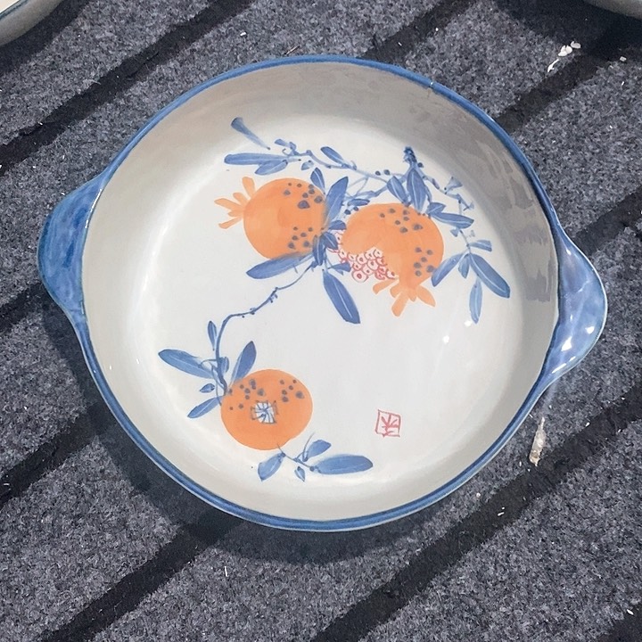禾泥陶器高温釉下彩手工手绘陶瓷