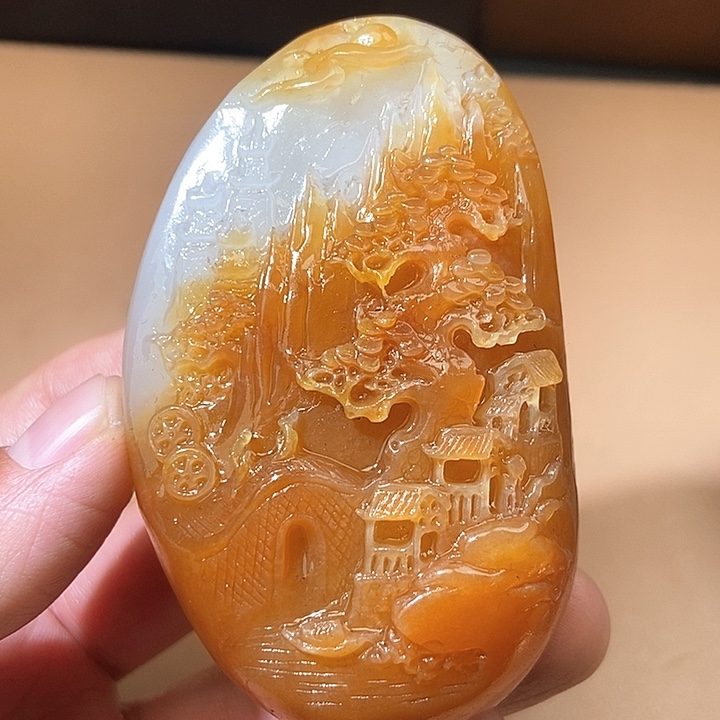 和田玉颈饰未镶嵌HX