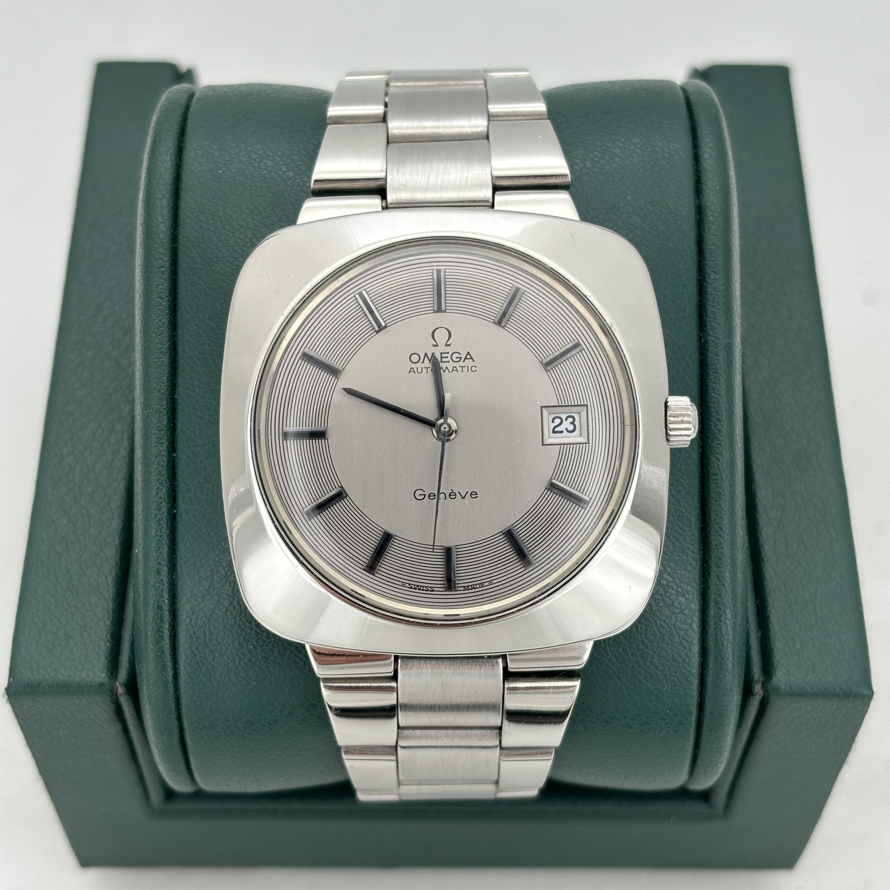 95新 Omega/欧米茄 表径39 中古经典方形机械原装机械名表 M1601