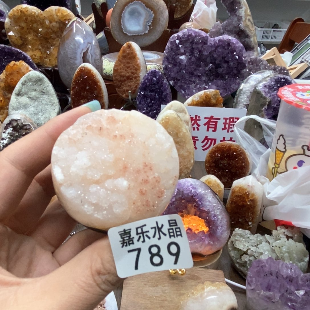 水晶摆件未镶嵌水晶美*789