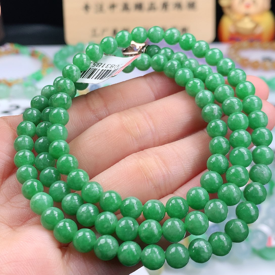 翡翠耳饰未镶嵌卡6