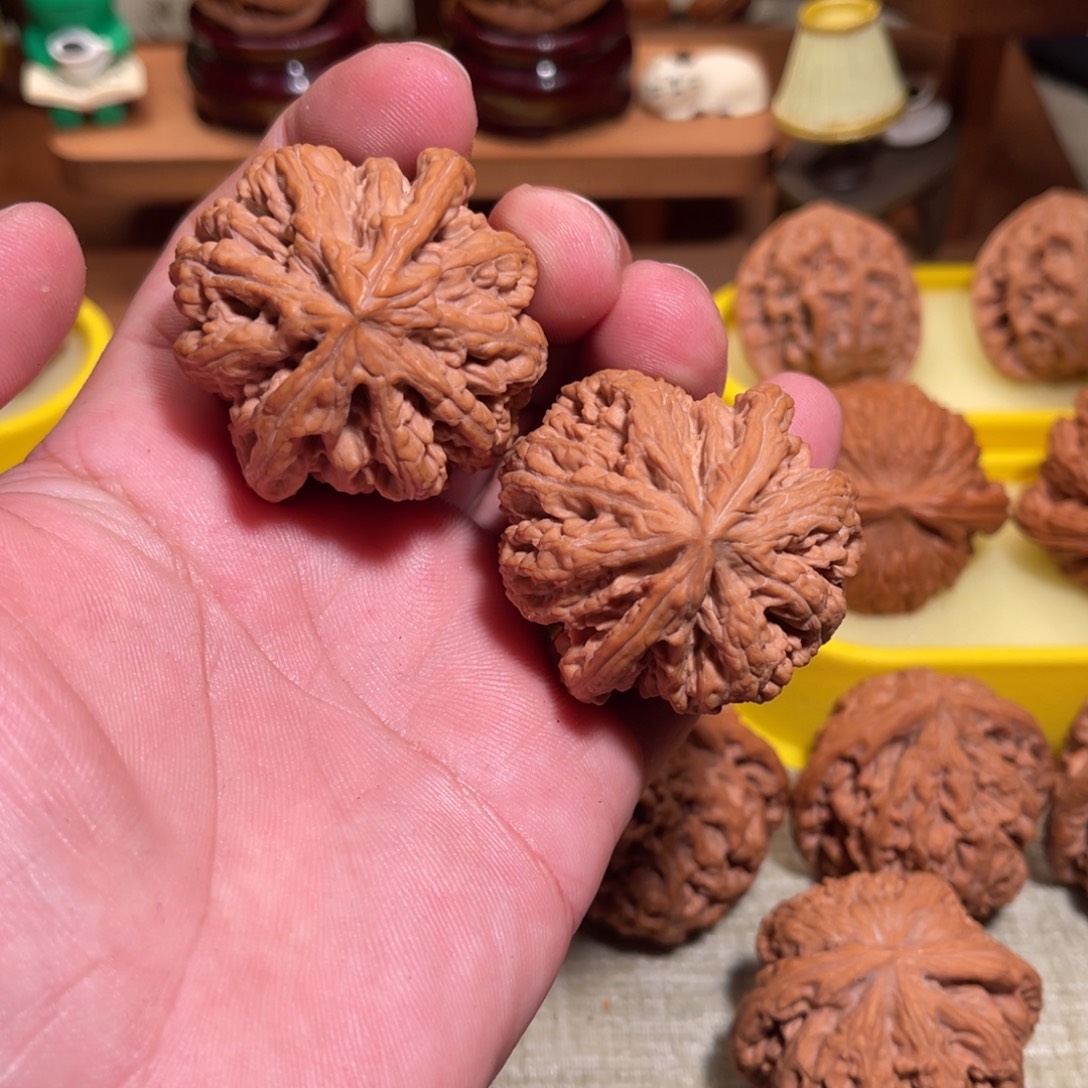 吊坠文玩核桃43八筋聚顶大粗筋