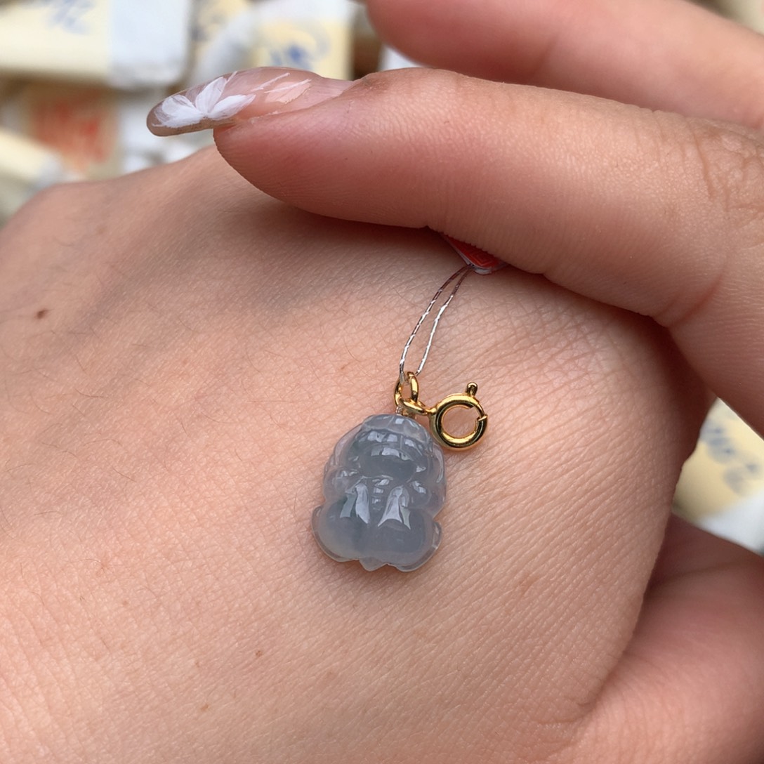 【闪购商品】翡翠挂件银S925镶嵌一