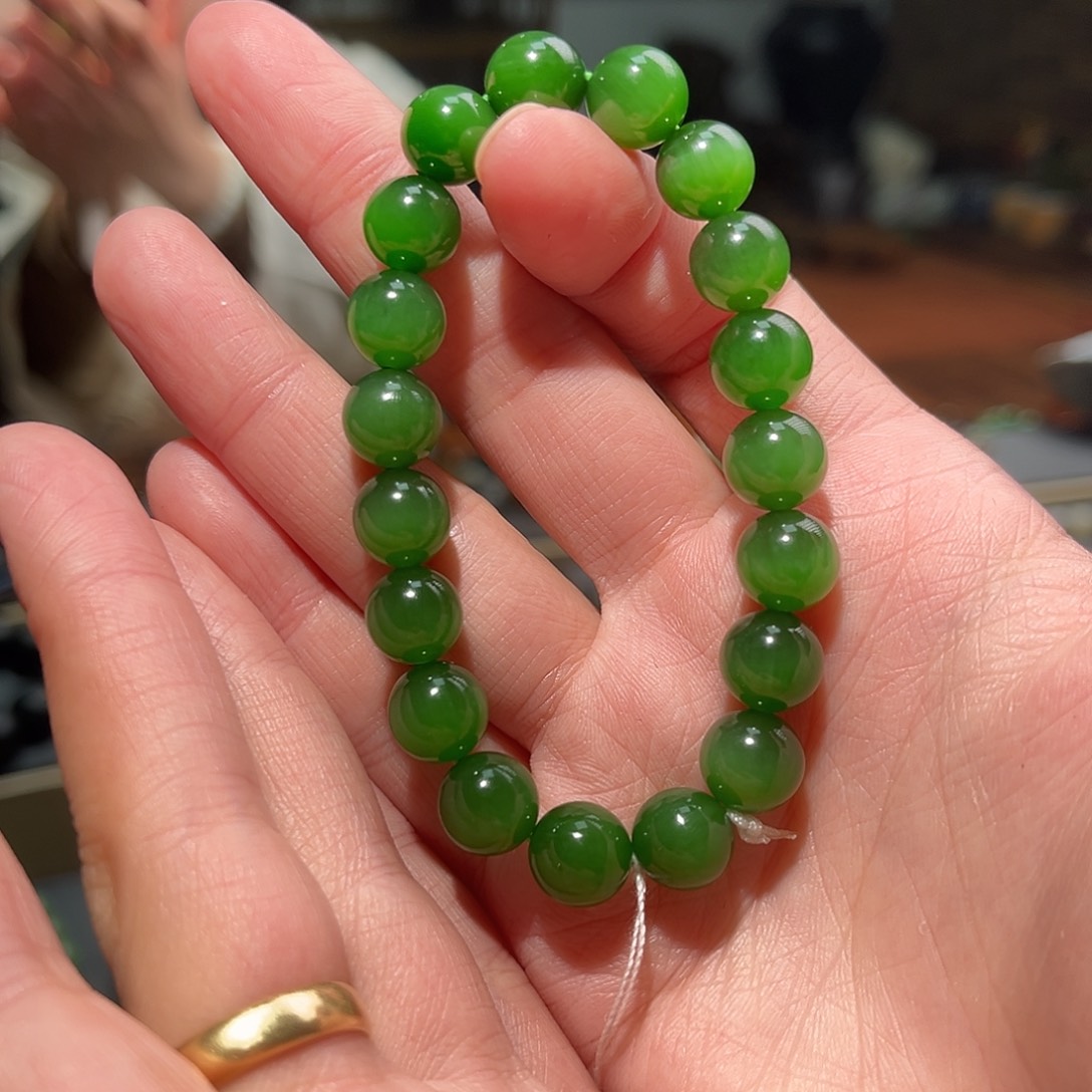 和田玉手链未镶嵌