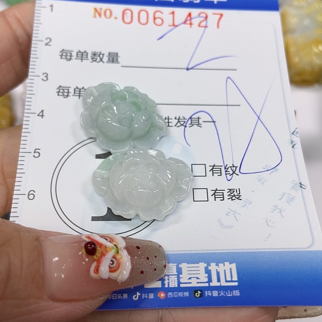 翡翠颈饰未镶嵌李*晴