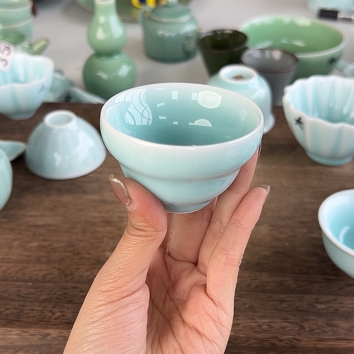 小米茶器龙泉青瓷