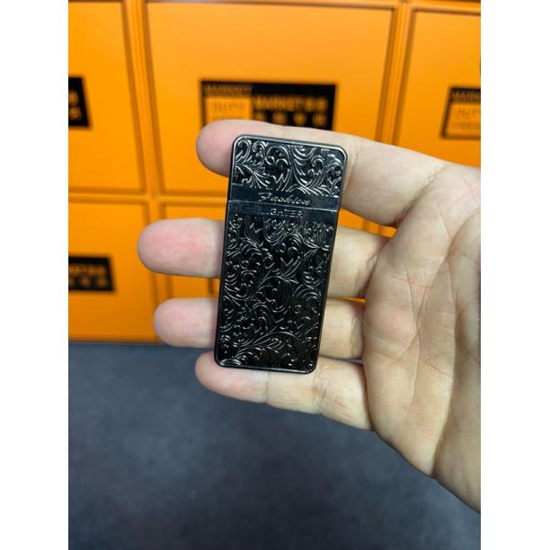 超薄黑冰唐草气机打火机