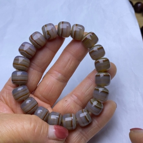 玛瑙/玉髓手链未镶嵌