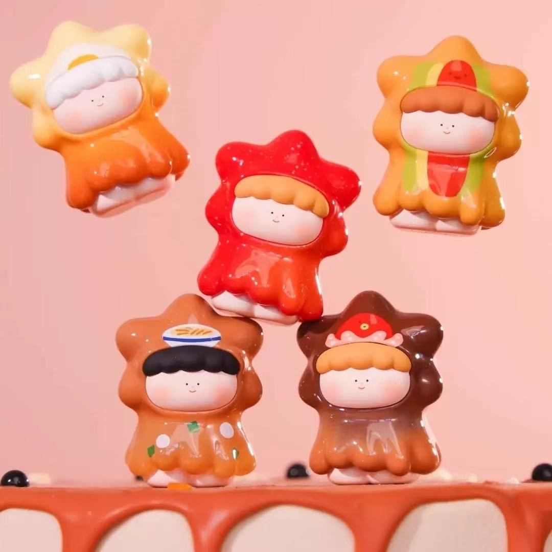 大美术馆许愿星星三代糖果美味罐盲盒可爱公仔萌粒盲袋手办潮