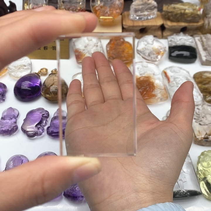 水晶颈饰未镶嵌定制