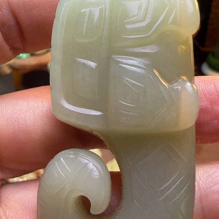 和田玉（糖玉）颈饰未镶嵌用****5