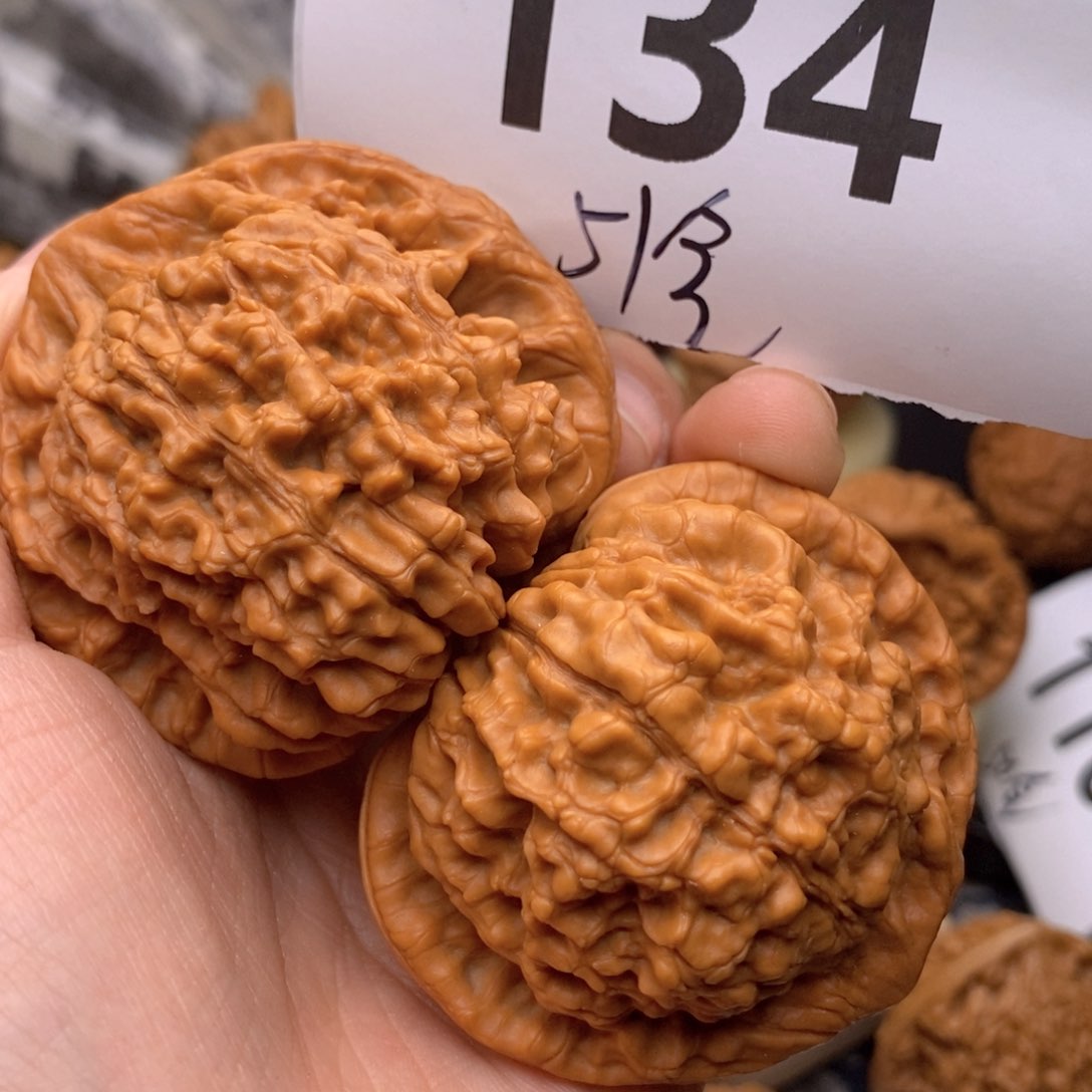 文玩核桃把件134号51全帽