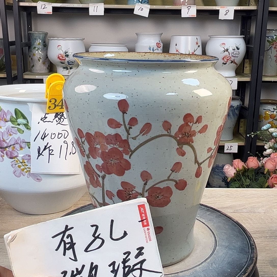 罐1xc景德镇陶瓷花盆