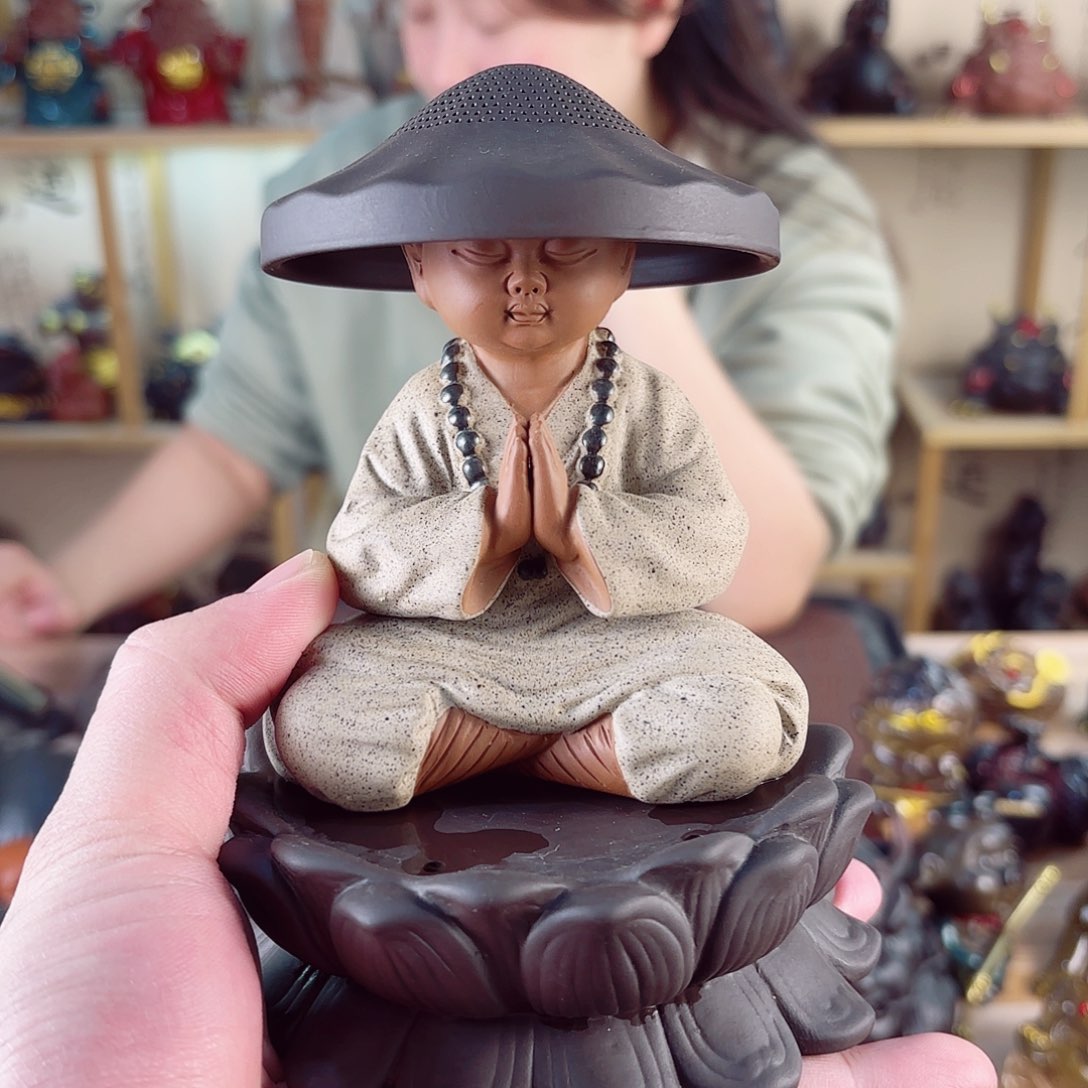 紫砂茶宠紫陶树脂茶宠摆件