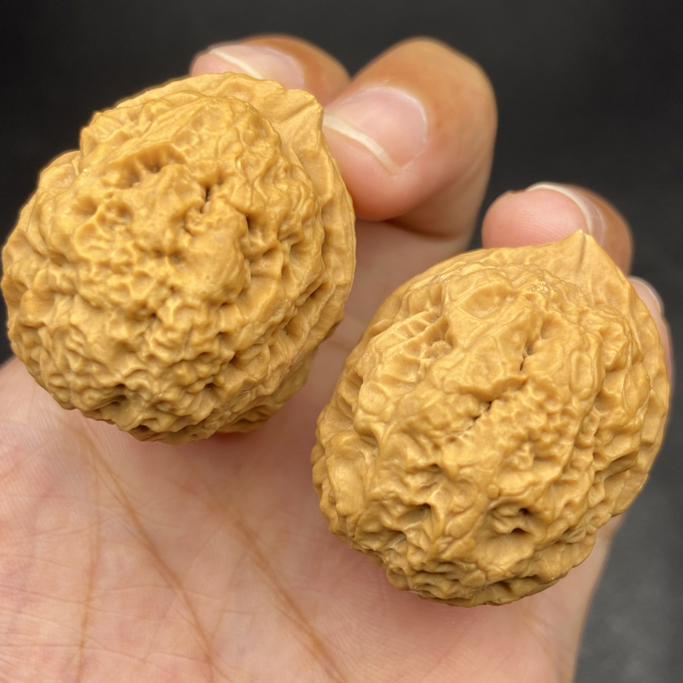 云南铁核桃 文玩核桃 37-38尺异形鹰嘴发货图片同款随机一对