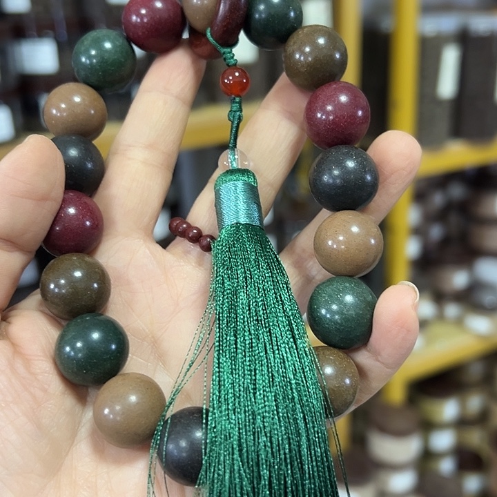 合香五行手持带流苏