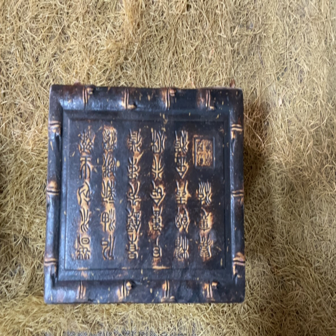 （闪购链接）——黑色木头箱子
