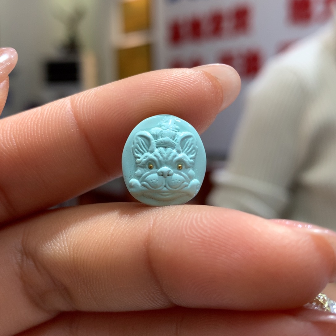 绿松石配饰未镶嵌