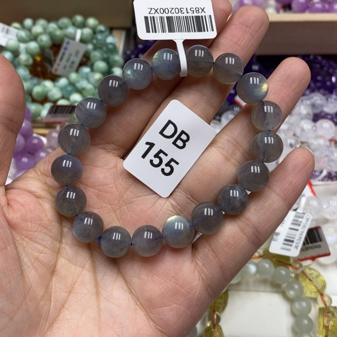 拉长石手链未镶嵌初*