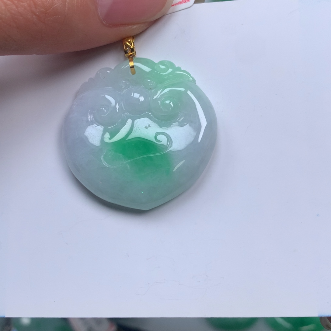 吊坠(不含链)未镶嵌翡翠