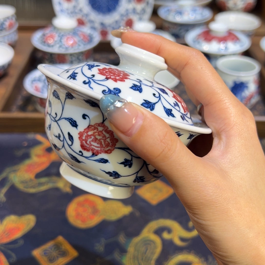 景德镇茶器百宝箱陶瓷