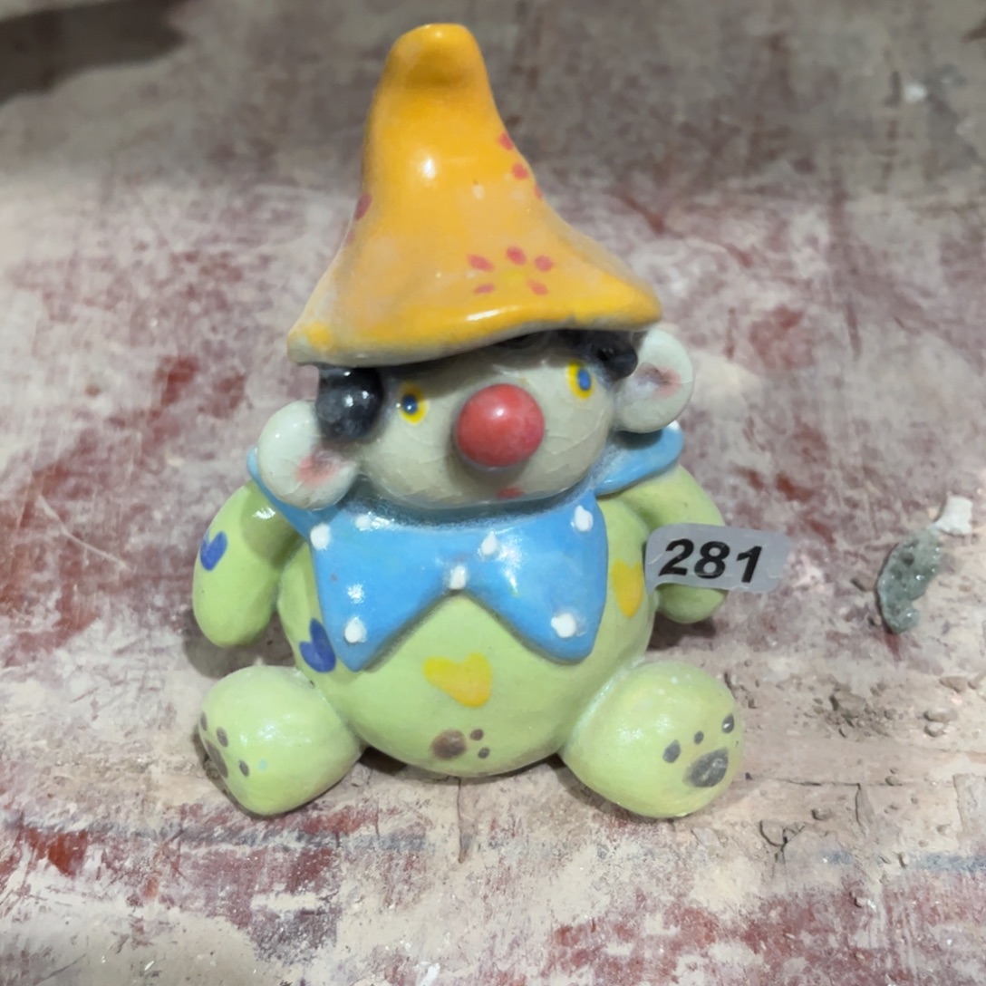 摆件纯手工抽象陶瓷摆件微瑕281