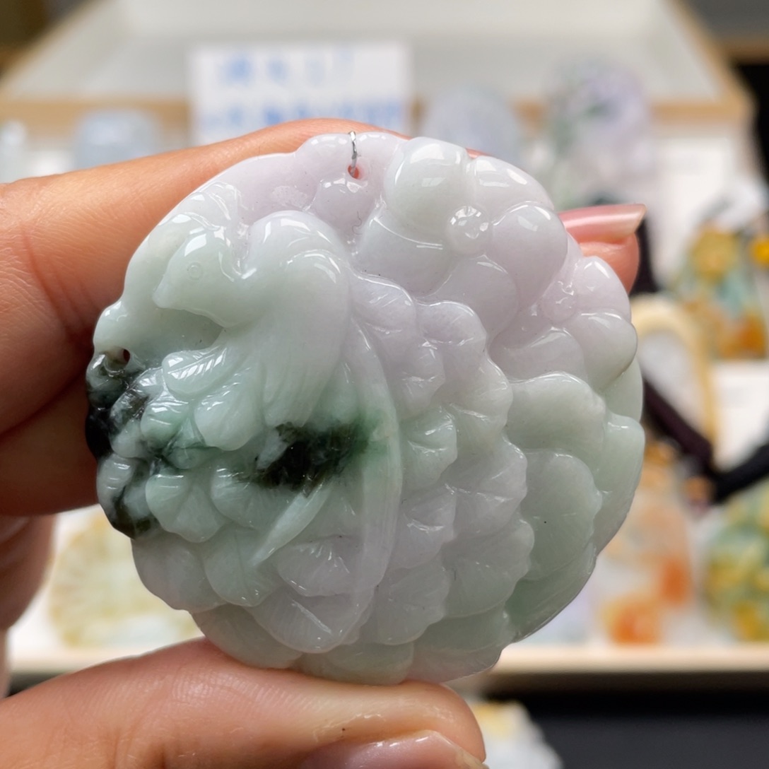 翡翠吊坠(不含链)未镶嵌