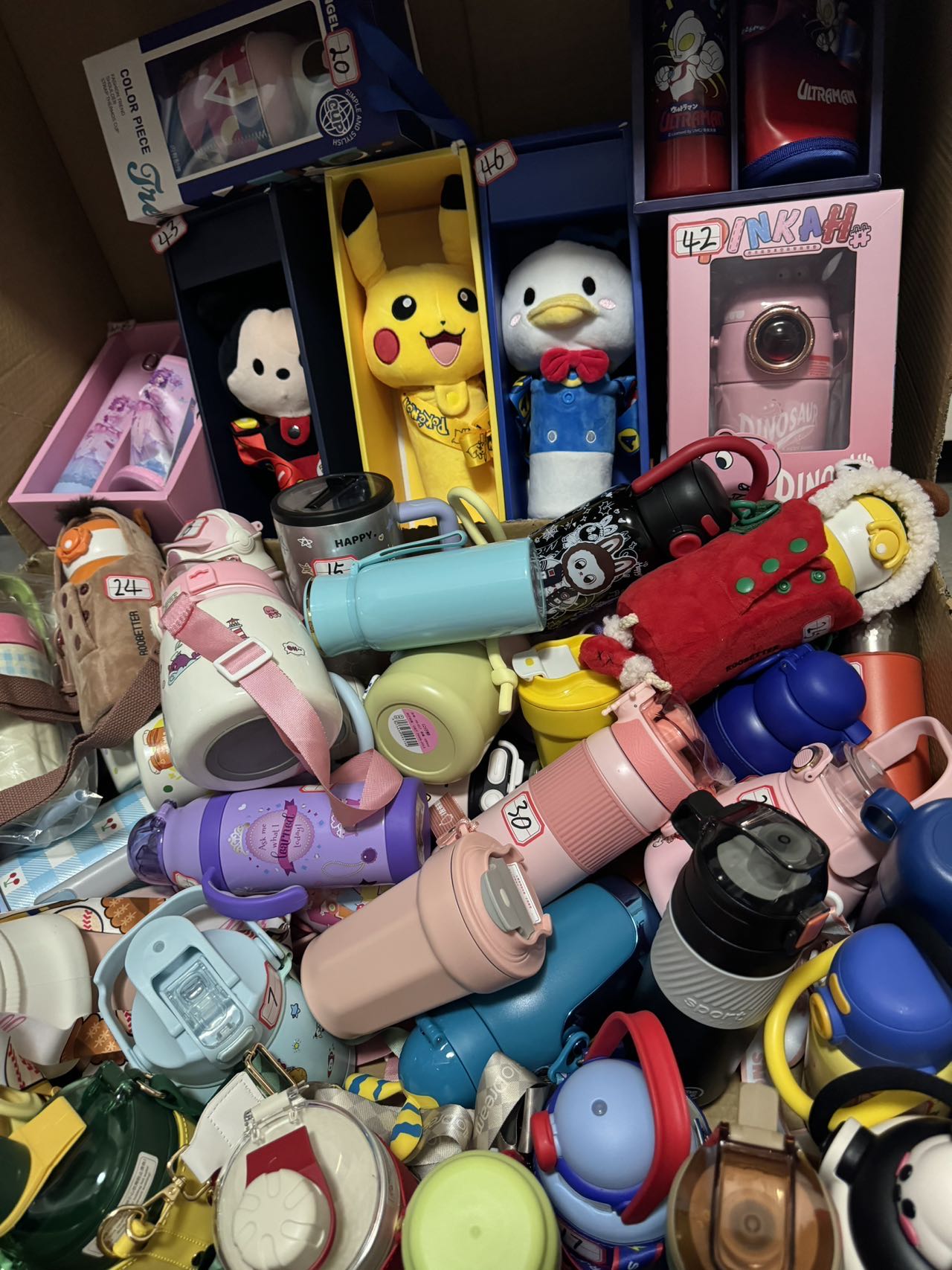 可爱便携保温杯316吸管杯儿童夏天适用直饮弹跳杯