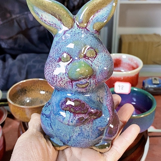 摆件尚峰钧窑作品摆件