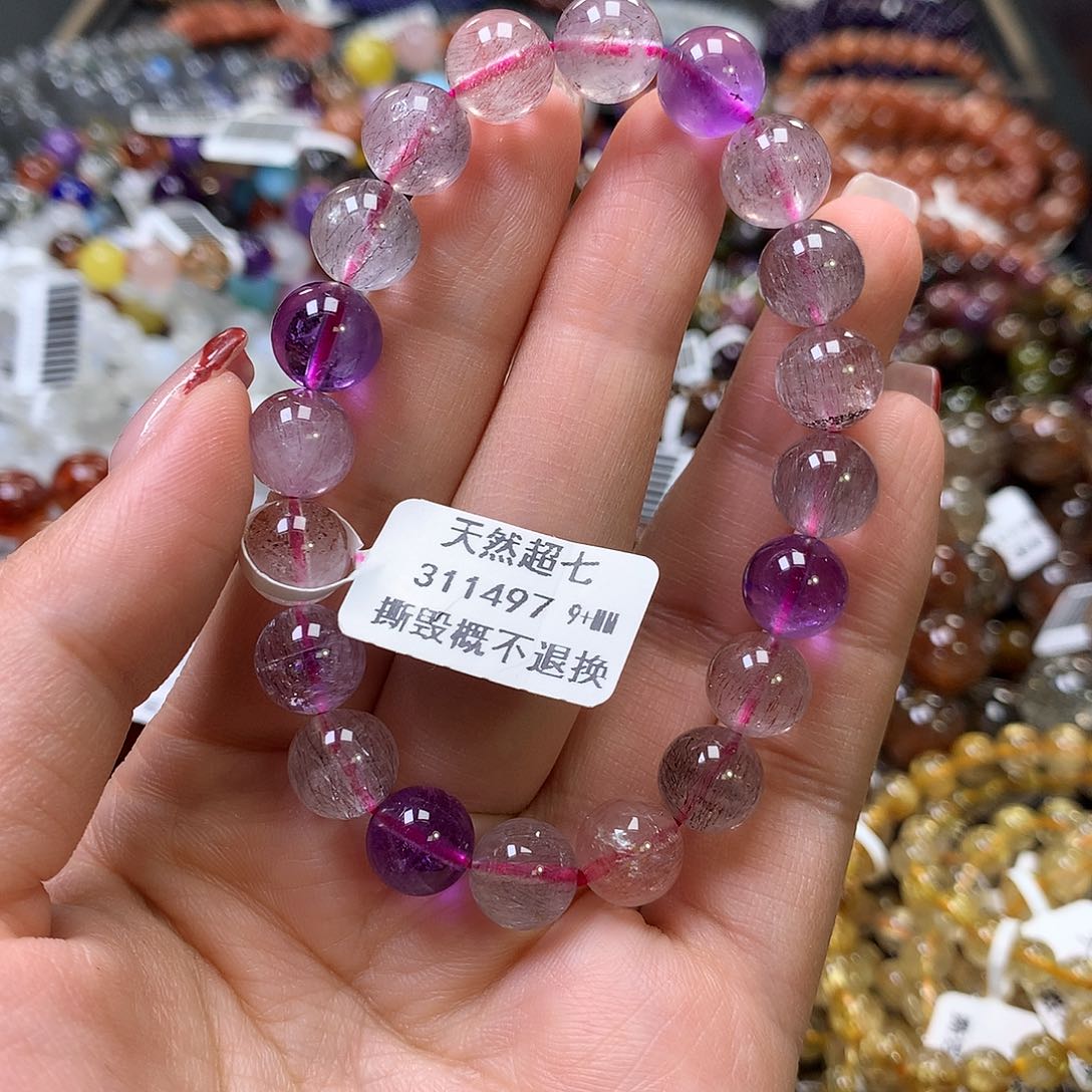 水晶手链未镶嵌，